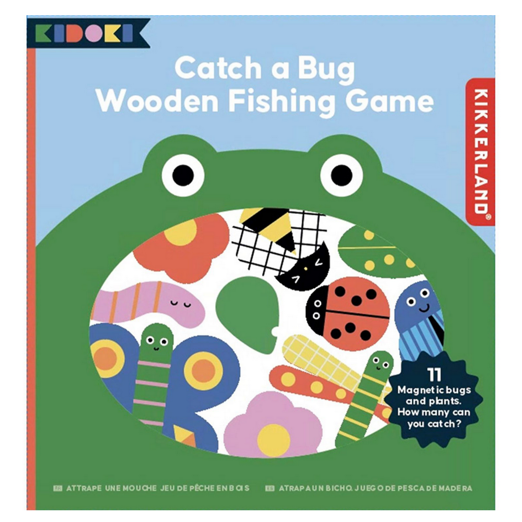 Catch a Bug -Wooden Fishing Game