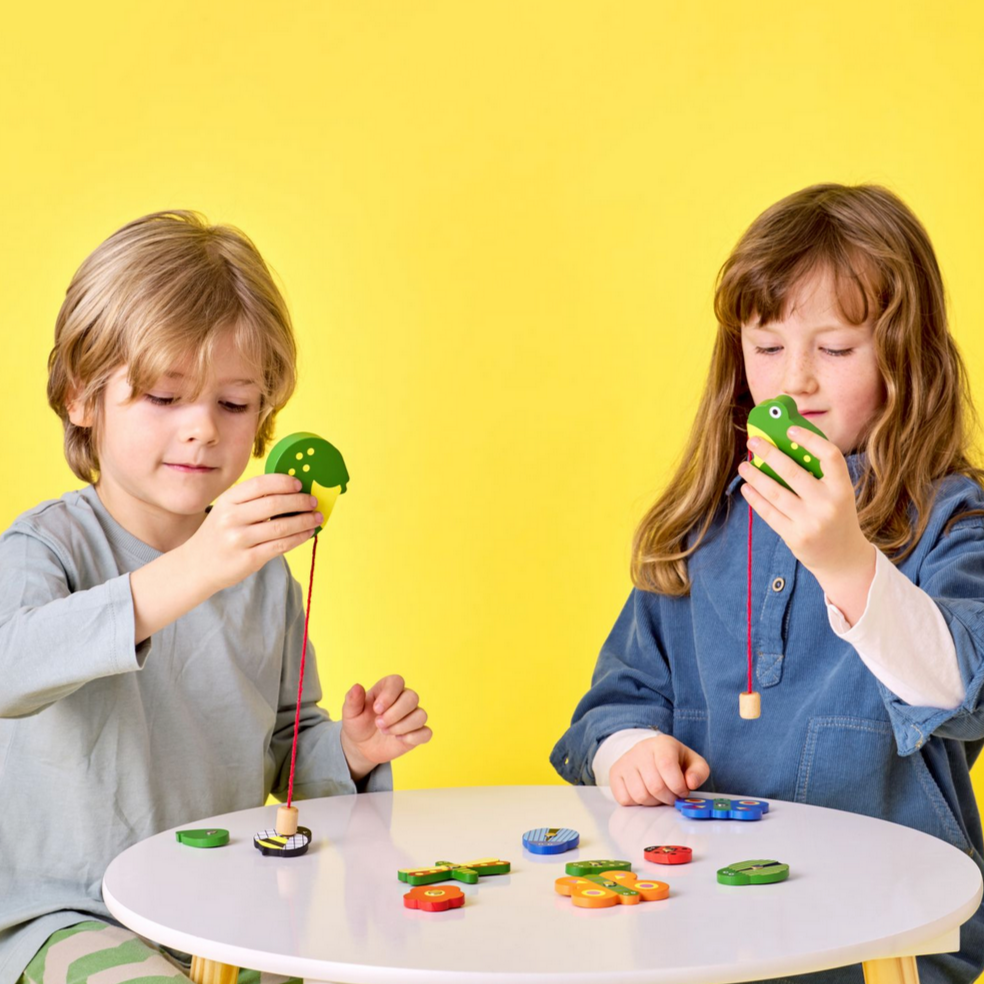 Catch a Bug -Wooden Fishing Game