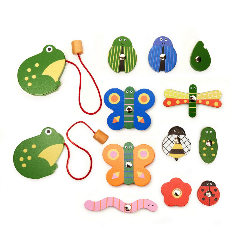 Catch a Bug -Wooden Fishing Game