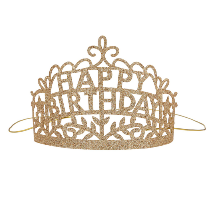 Happy Birthday Party Tiaras -set of 8 diff. colors