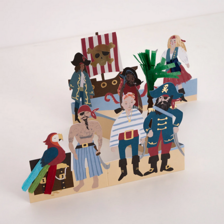 Pirate Concertina Card