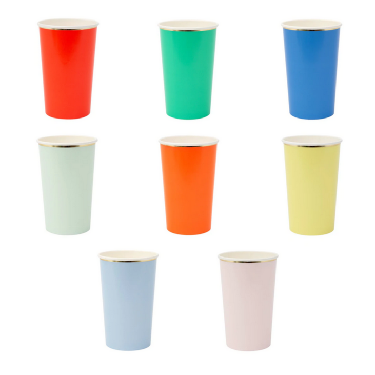 Party Pallete Highball Cups (pk8)