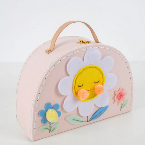 Flower Embroidery Suitcase Kit (8-12yrs)