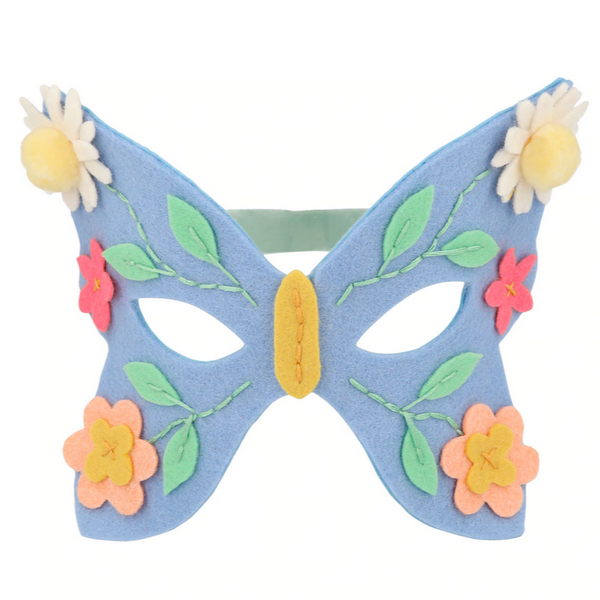 Flower Embroidery Butterfly Mask Kit (8-12yrs)