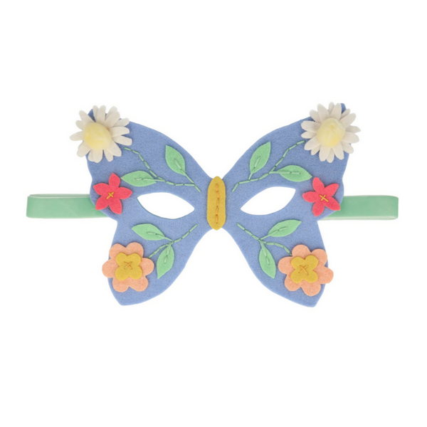 Flower Embroidery Butterfly Mask Kit 8yrs+
