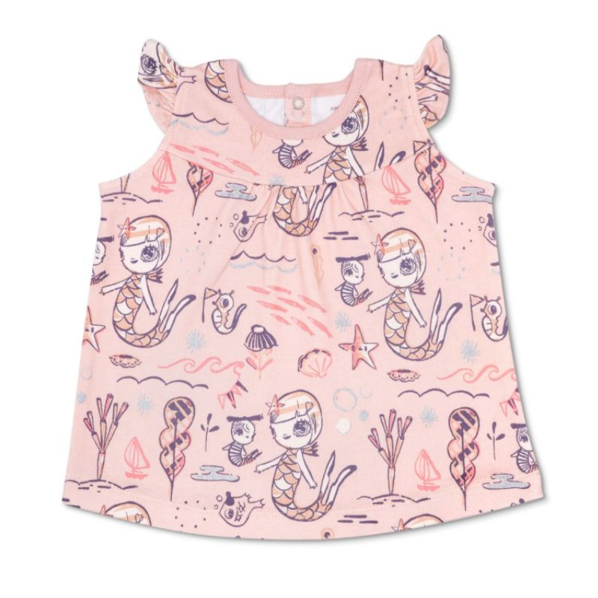 Organic Pink Mermaid Dress -Kelly Tunstall