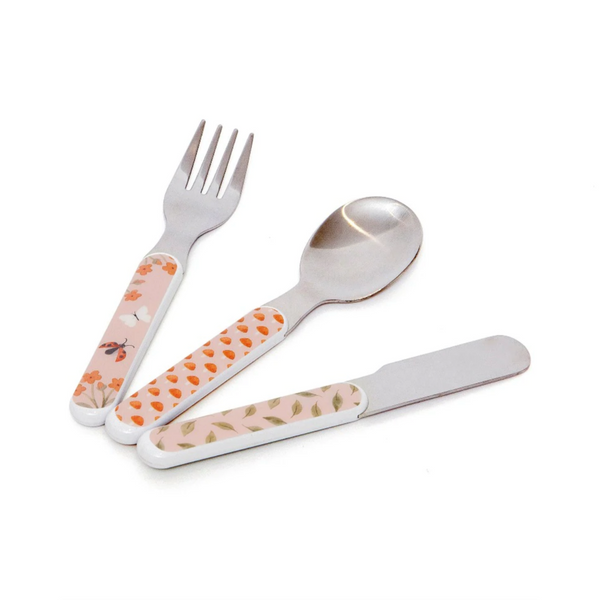 Animal Cutlery -craddle pink