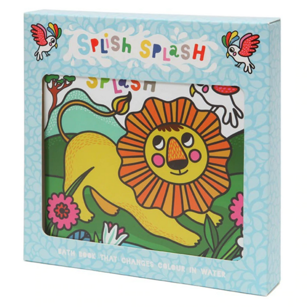 Splish Splash Magic Bath Book: Jungle -Helen Dardik (0-3yrs)