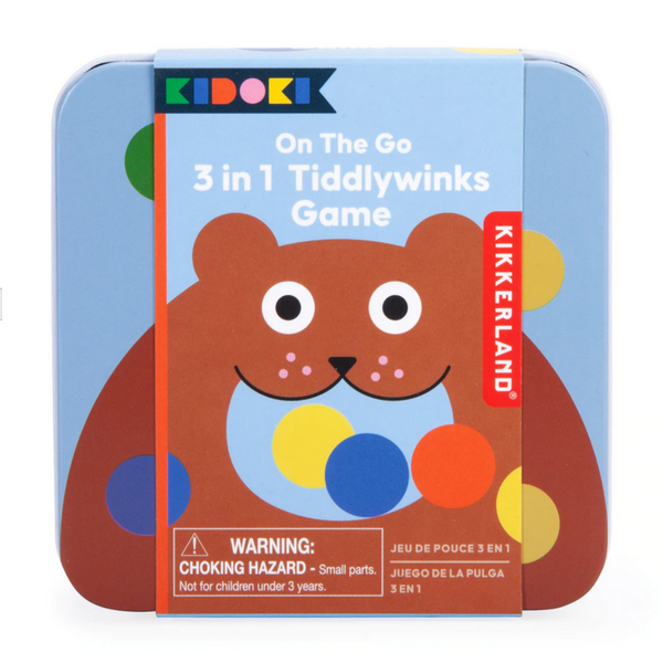 On The Go -3 in 1 Tiddlywinks Game 4yrs+