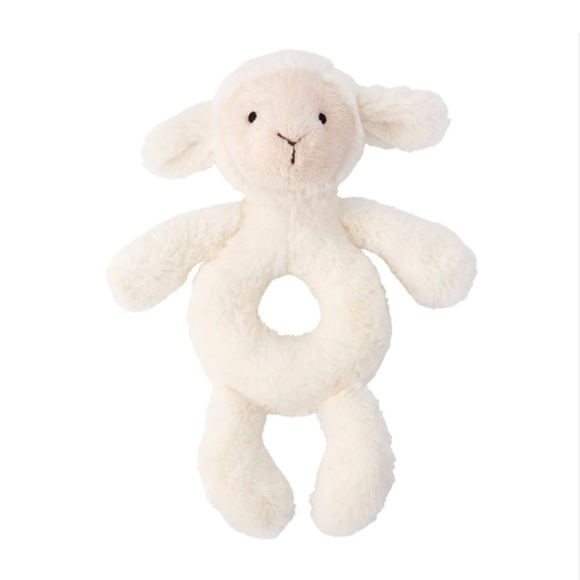 Bashful Lamb Ring Rattle