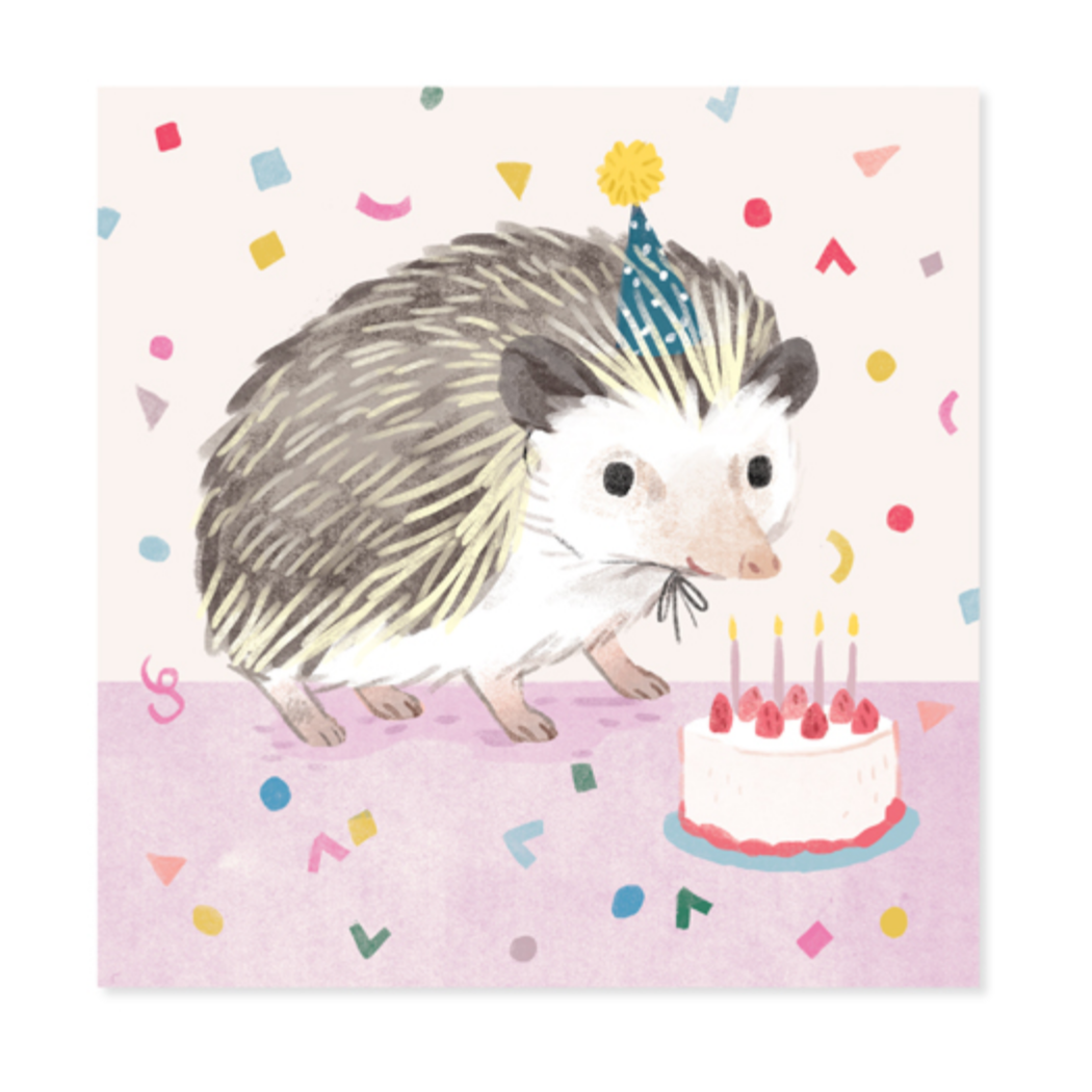Hedgehog :pop-out -Birthday