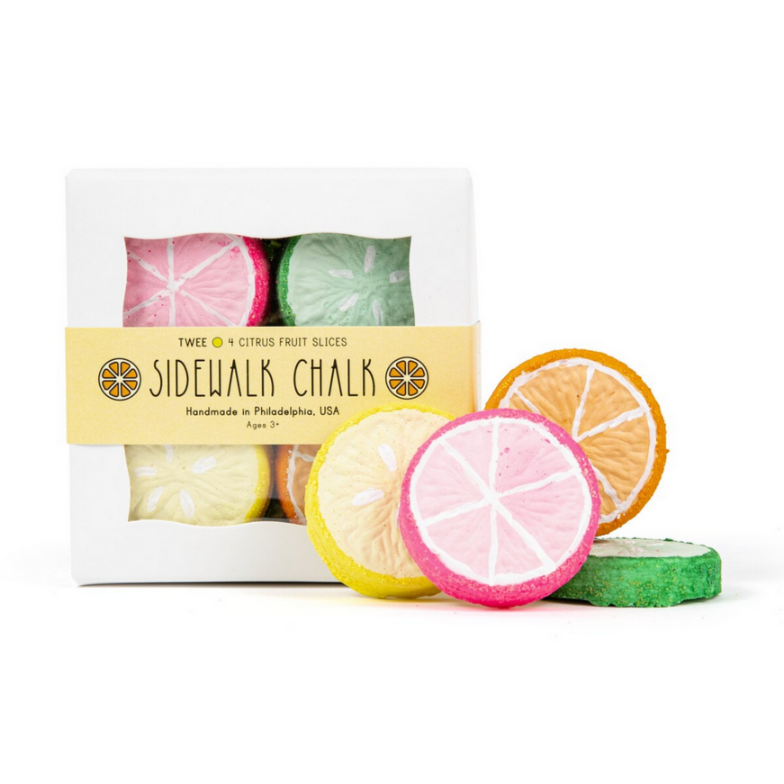 Citrus Slices Chalk