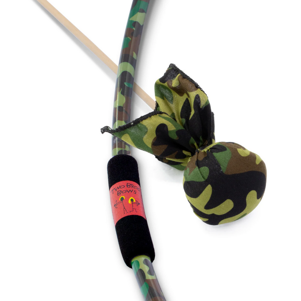 Soft bow outlet and arrow