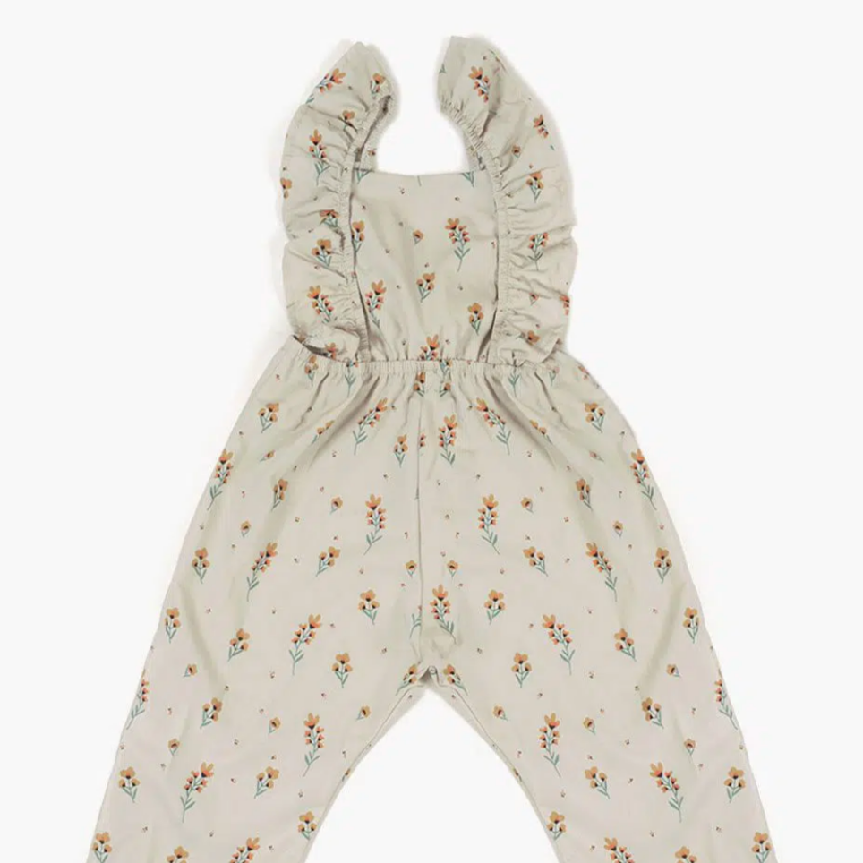 Minikane Children's Collection – Maya Cotton Jumpsuit Neon Flowers