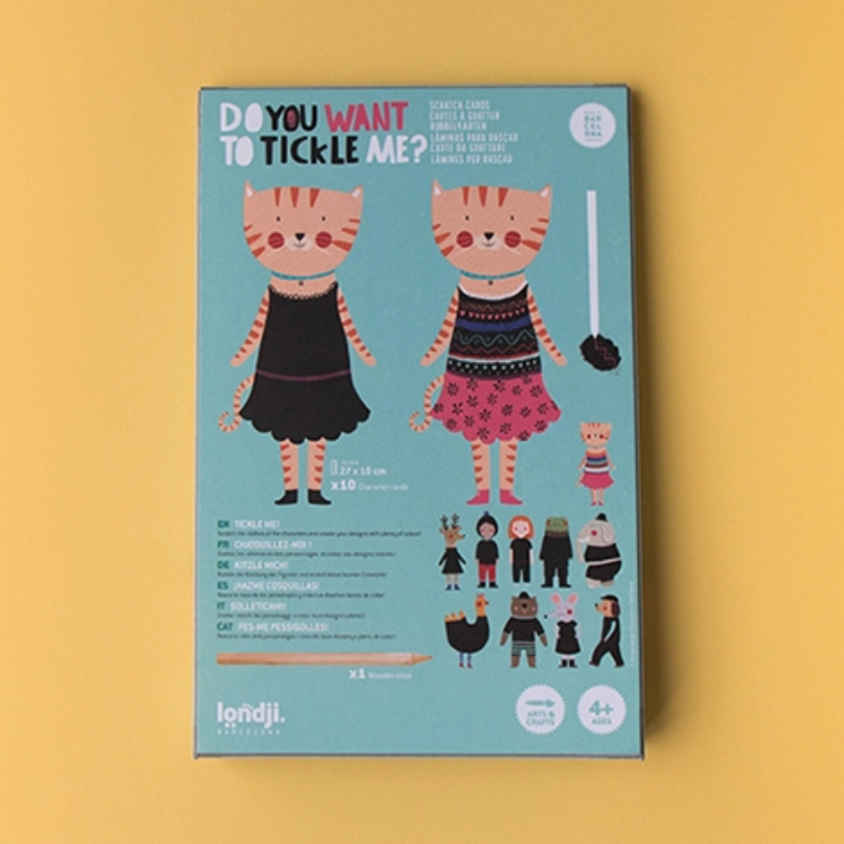 Tickle Me Scratch Activity (4-12yrs)