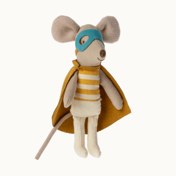 Superhero Mouse Little Brother in Matchbox