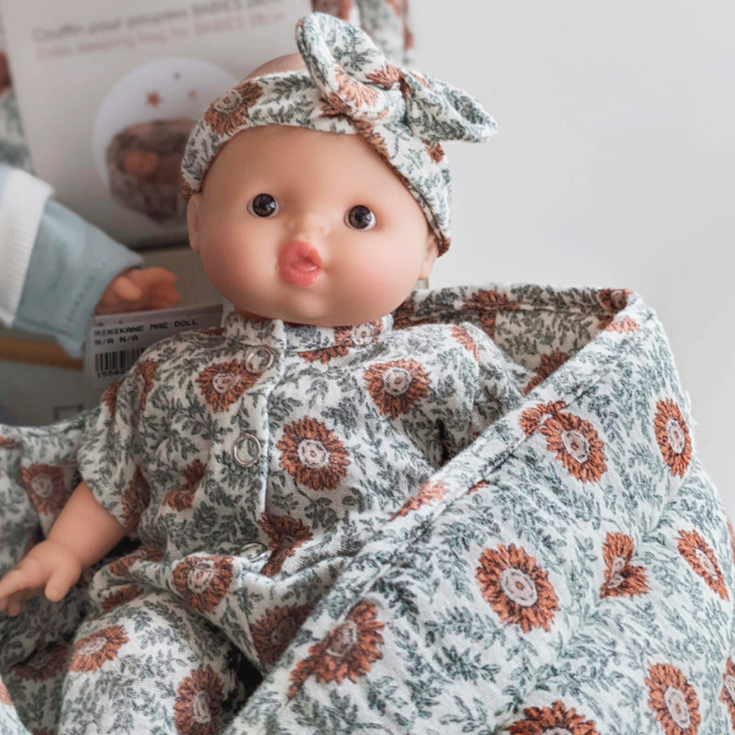 Baby Doll - Gaspard Doll-brown eyes 28cm/11in