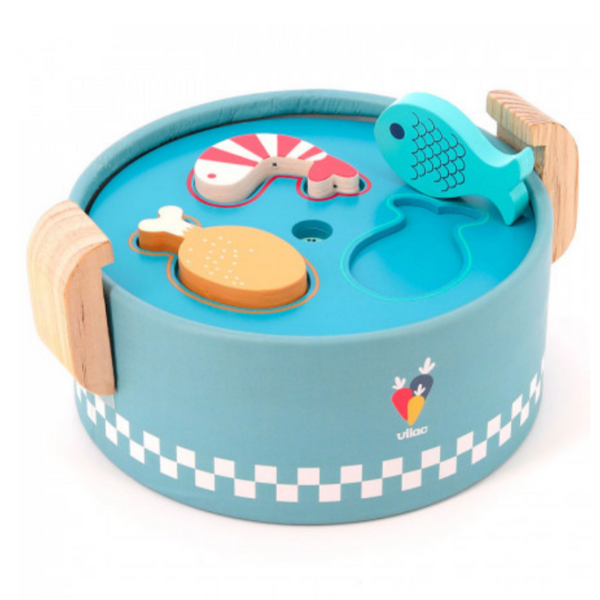 Meal Pot Shape Sorter and Puzzle 18mos+