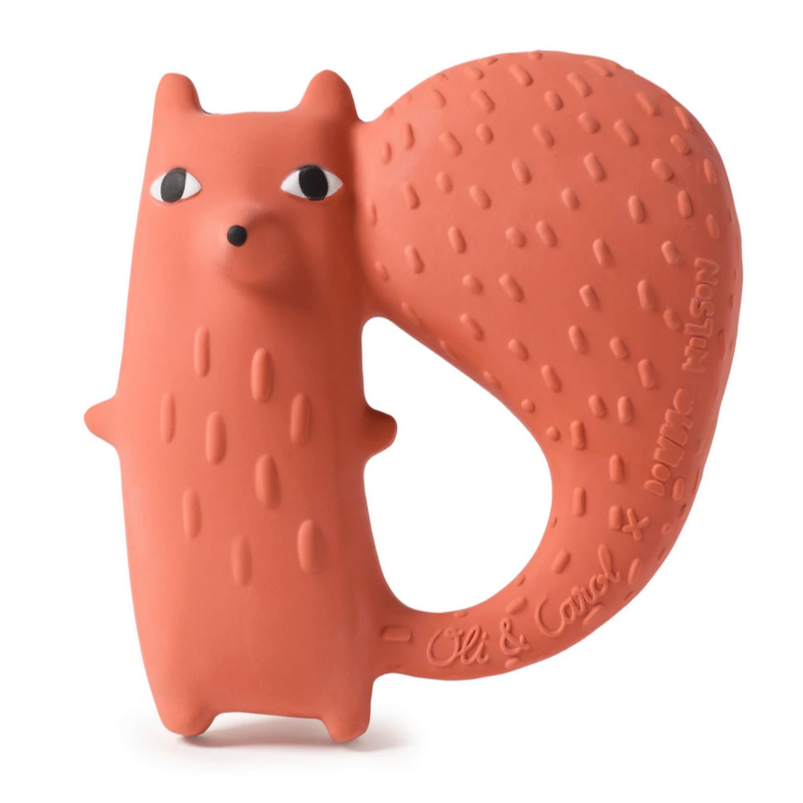 CYRIL SQUIRREL FOX, Oli&Carol x Donna Wilson Teether