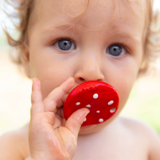 Spotty the Mushroom Teether