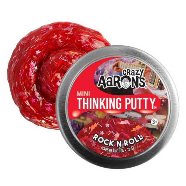 Mini Rock N' Roll Putty (sparkle lightning & stars)
