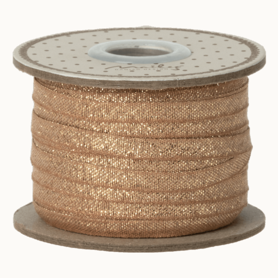 Ribbon 25 m - vintage rose gold