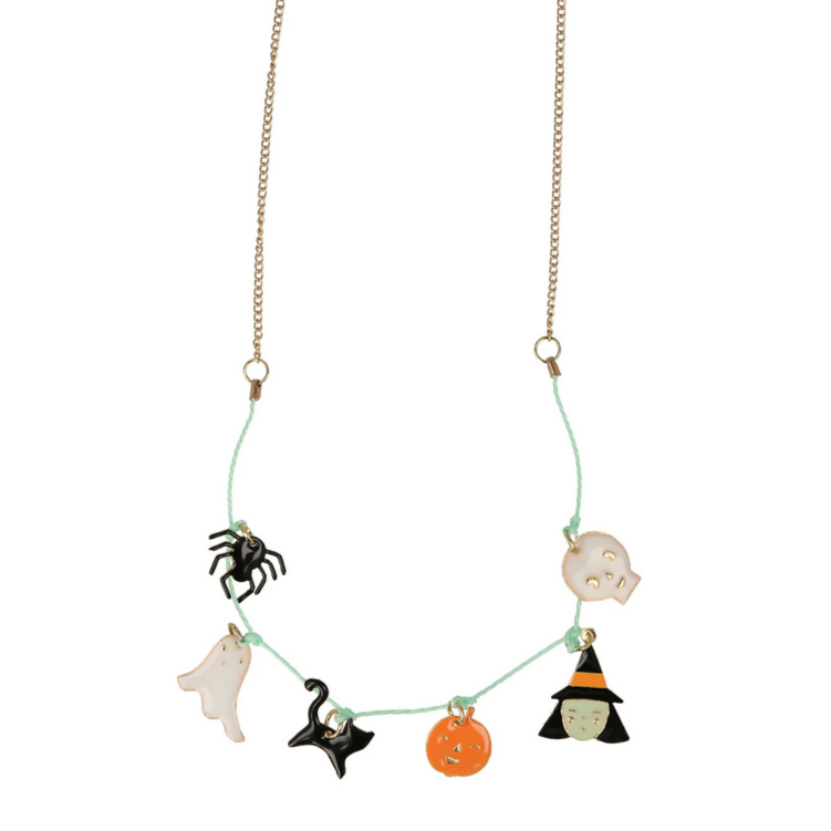 Halloween Enamel Necklace