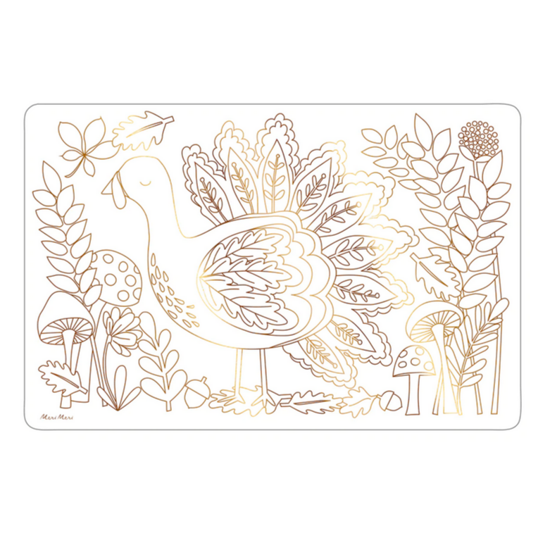 Thanksgiving Coloring Placemats (pk8)