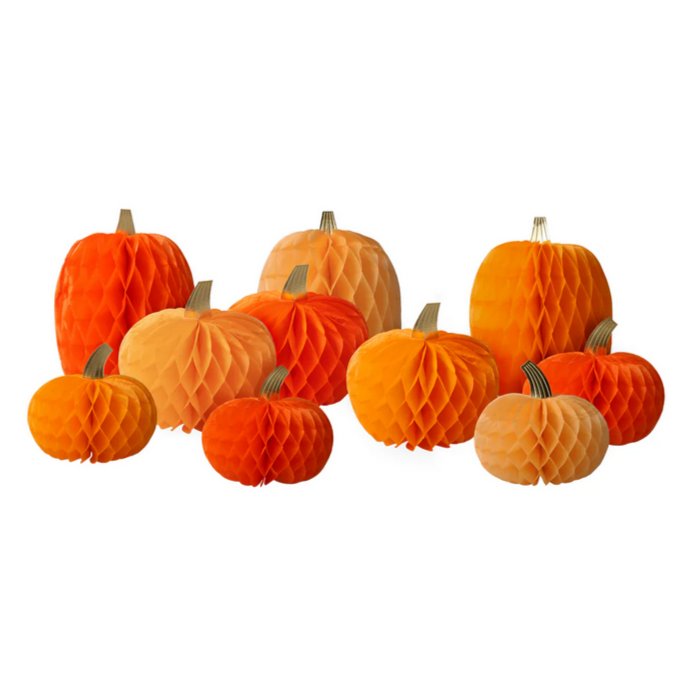 Honeycomb Pumpkins pk10