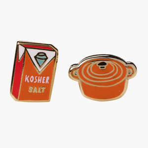 Dutch Oven & Kosher Salt Earrings