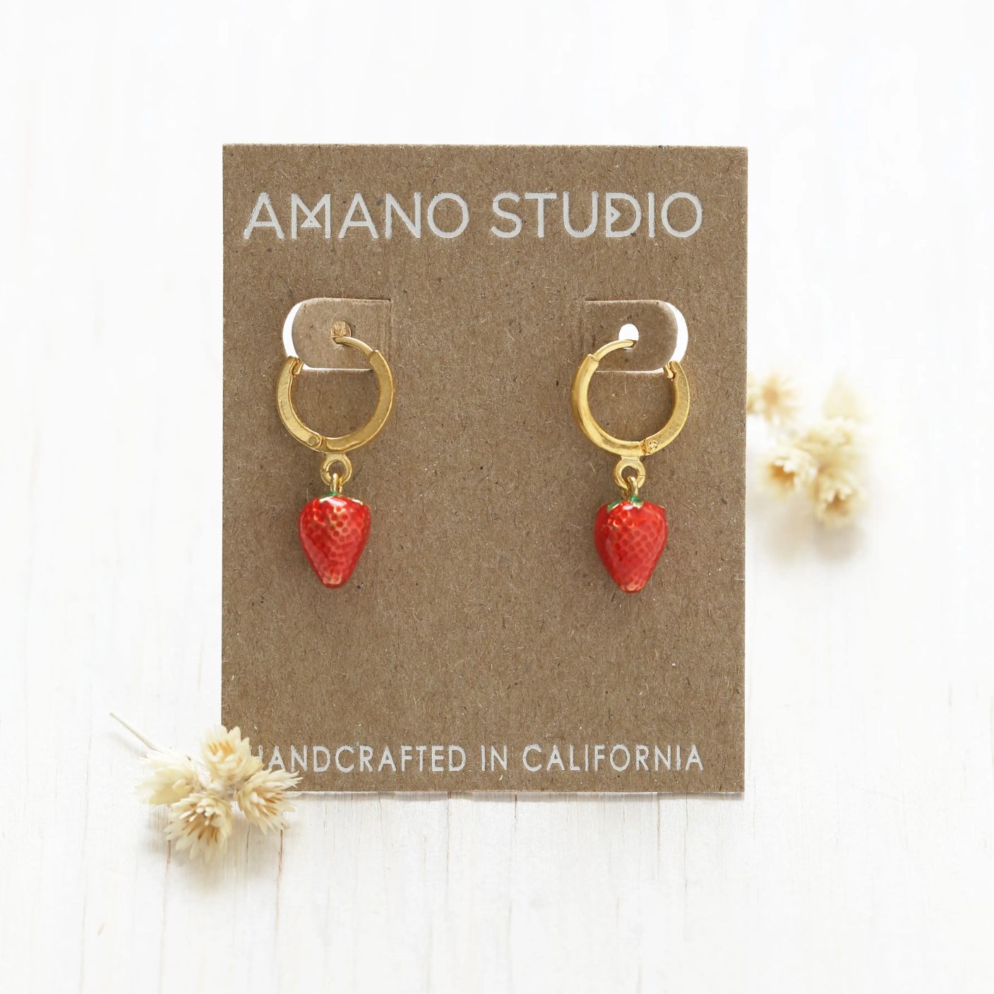 Strawberry Earrings