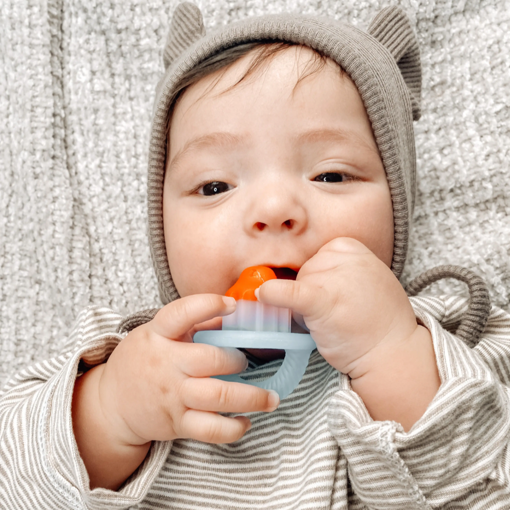 Teensy Teether Hero Pop Soothing Silicone Teether