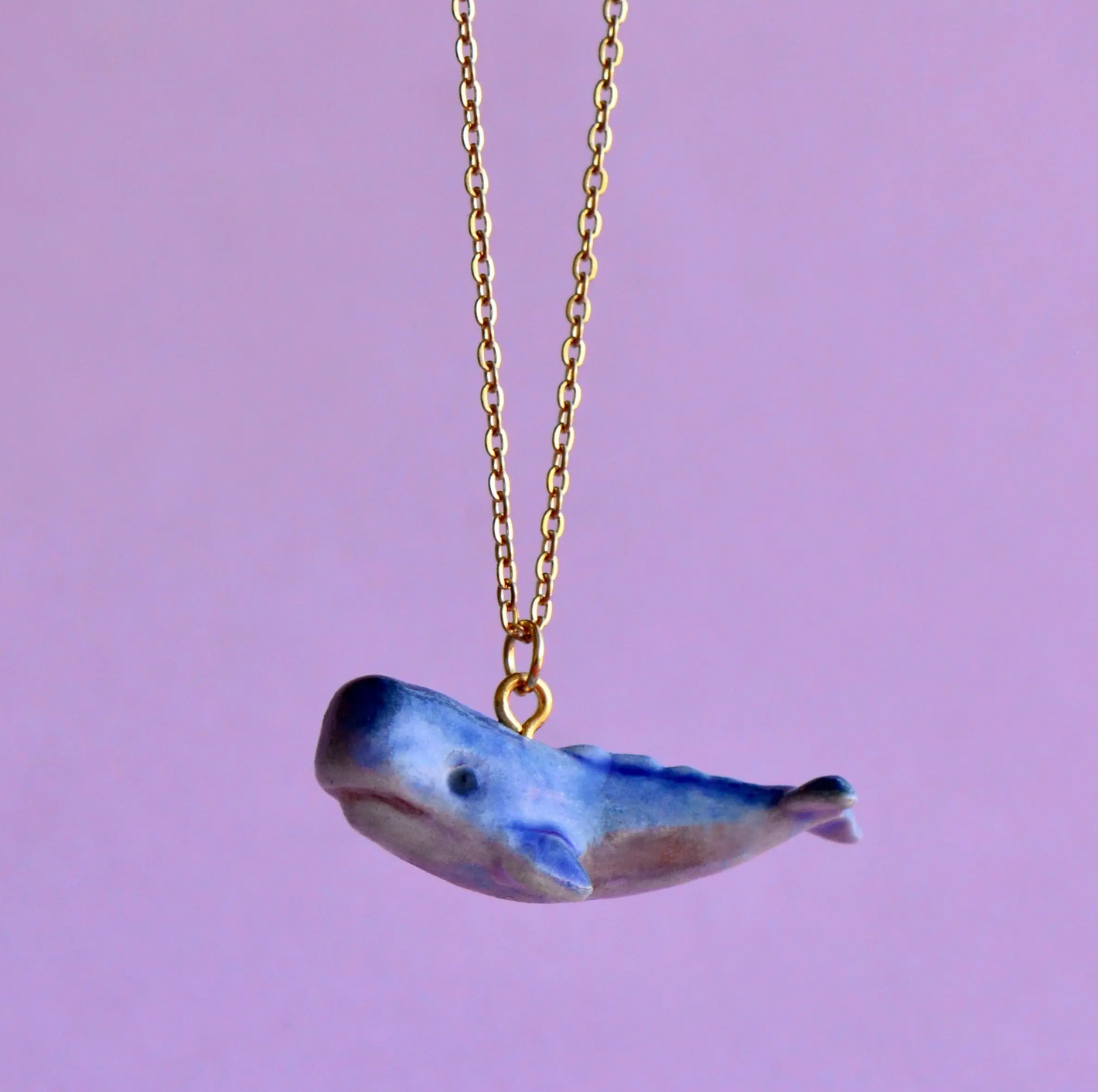 Blue Whale Necklace