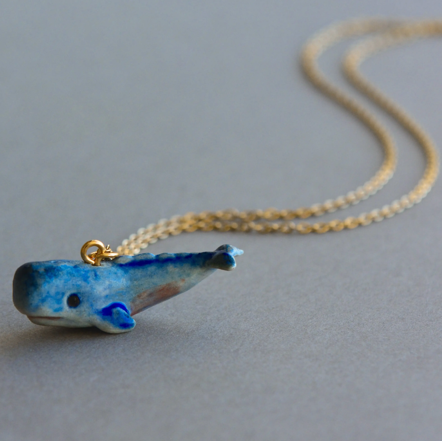 Blue Whale Necklace