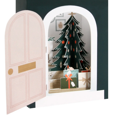 Cozy Room: pop-out card -blank