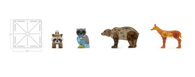 Forest Animals - 25-Piece Set