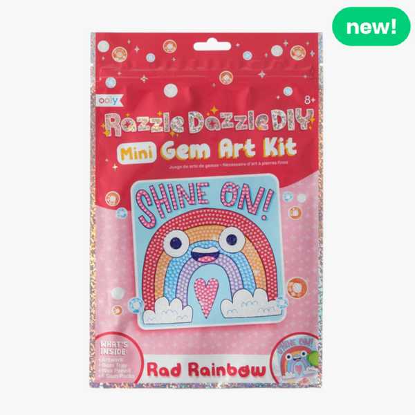 Razzle Dazzle diy Gem Art Kit - rad rainbow (8-12yrs)