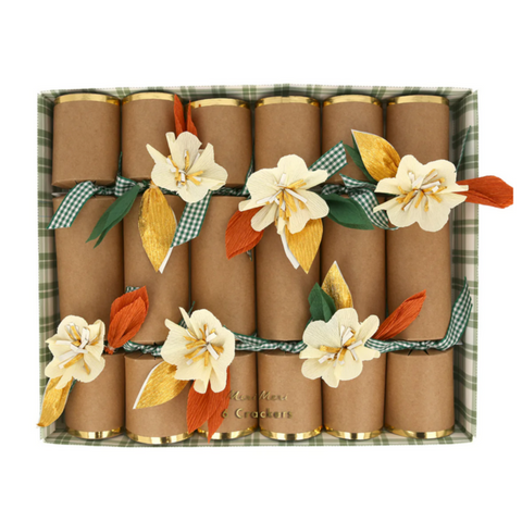 Fall Flower Crackers -metal gifts