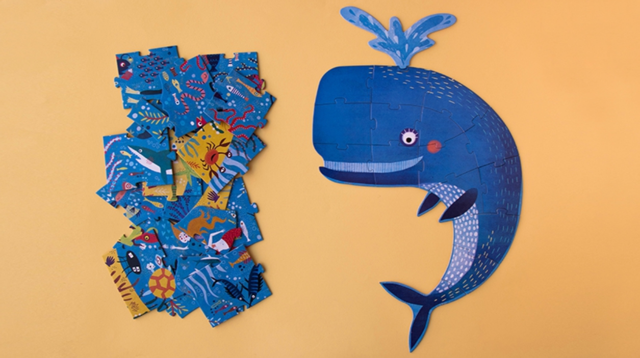 My Big Blue Puzzle 36pcs