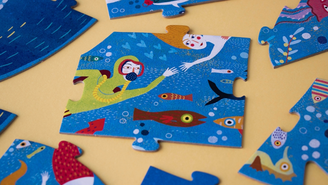 My Big Blue Puzzle 36pcs