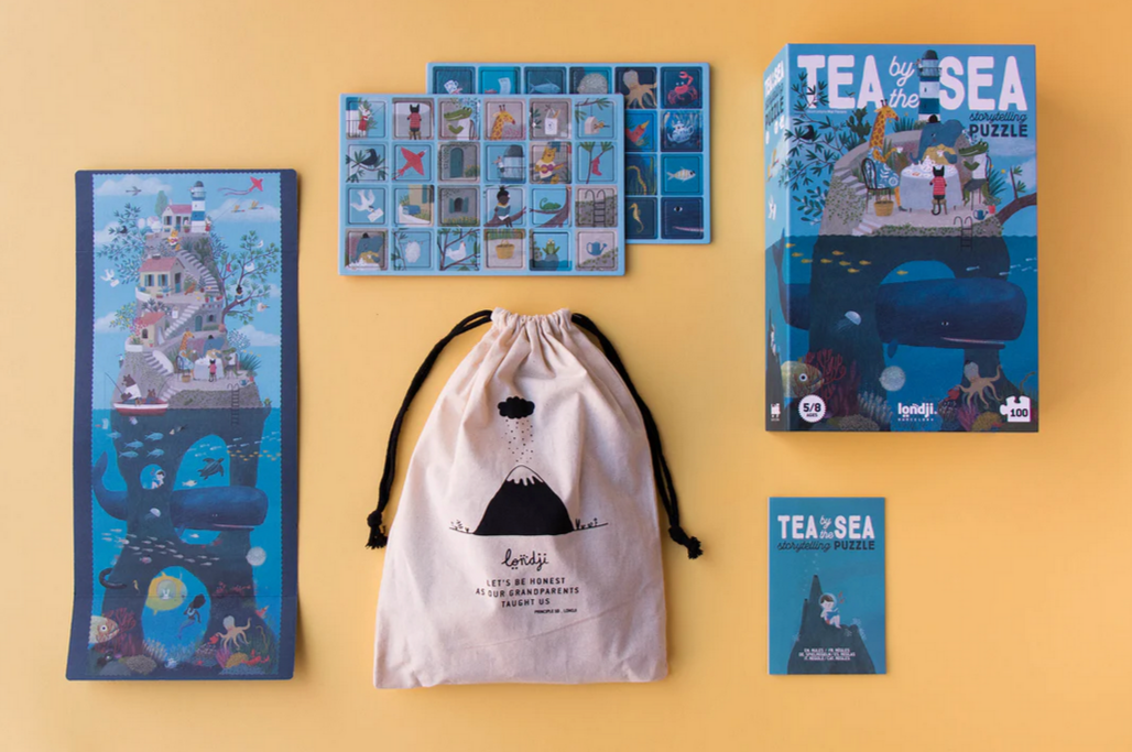 Tea by the Sea Puzzle and Game 100pcs