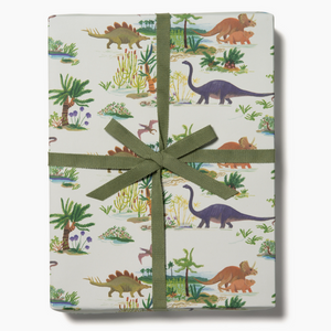 Dinosaurs Rolls -roll of 3 sheets