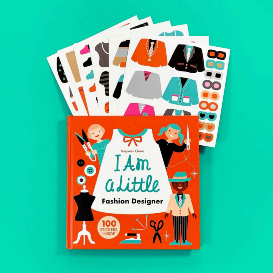I Am A Little Fashion Designer -with Stickers