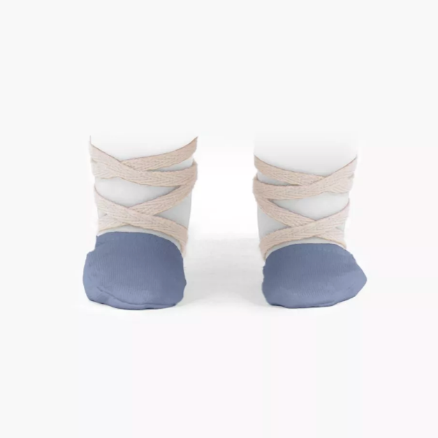 Blue Ballet Shoes -34cm/13.5in dolls