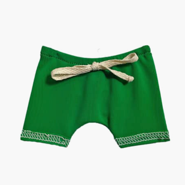 Minikane Vito lycra Swimming Trunks Green -34cm/13.5in dolls