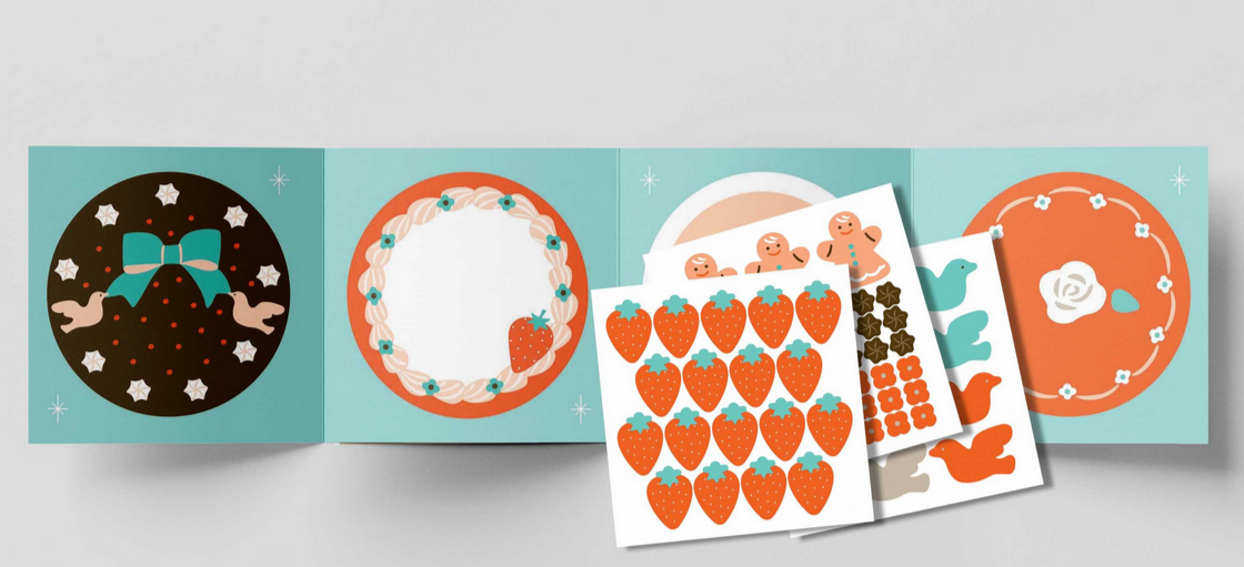 I Am a Little Pastry Chef with Stickers