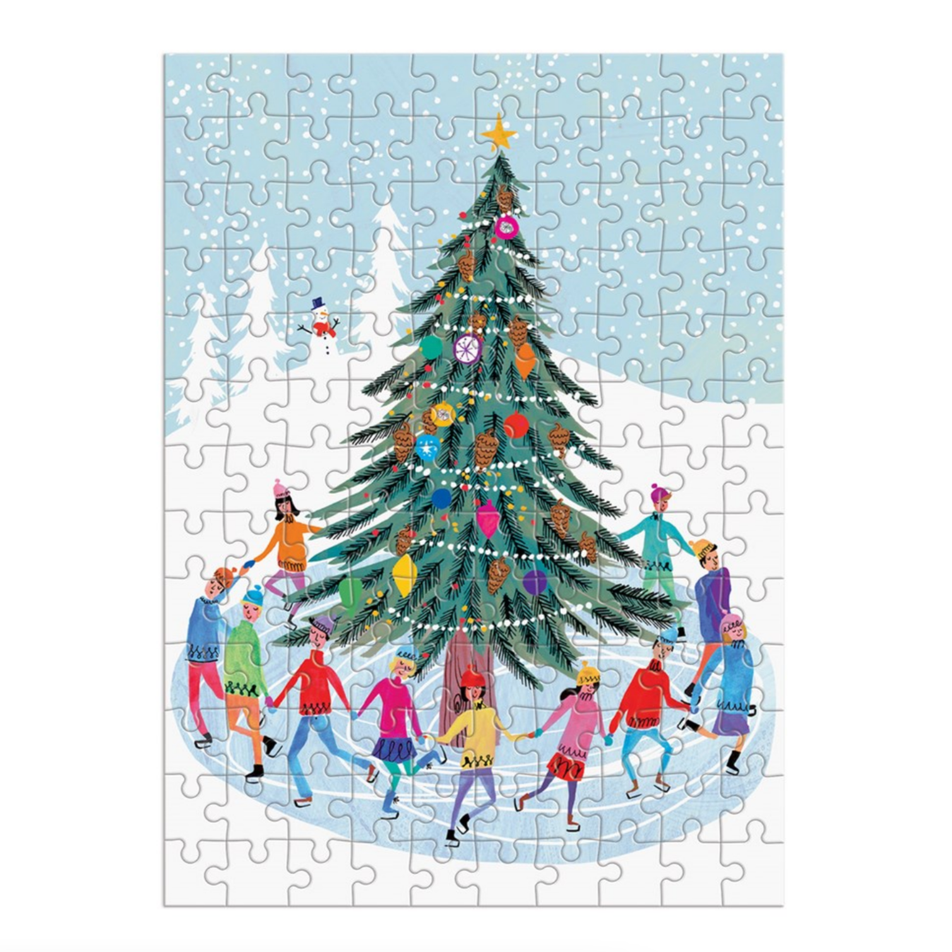 Tree Skaters 130pcs Puzzle Ornament