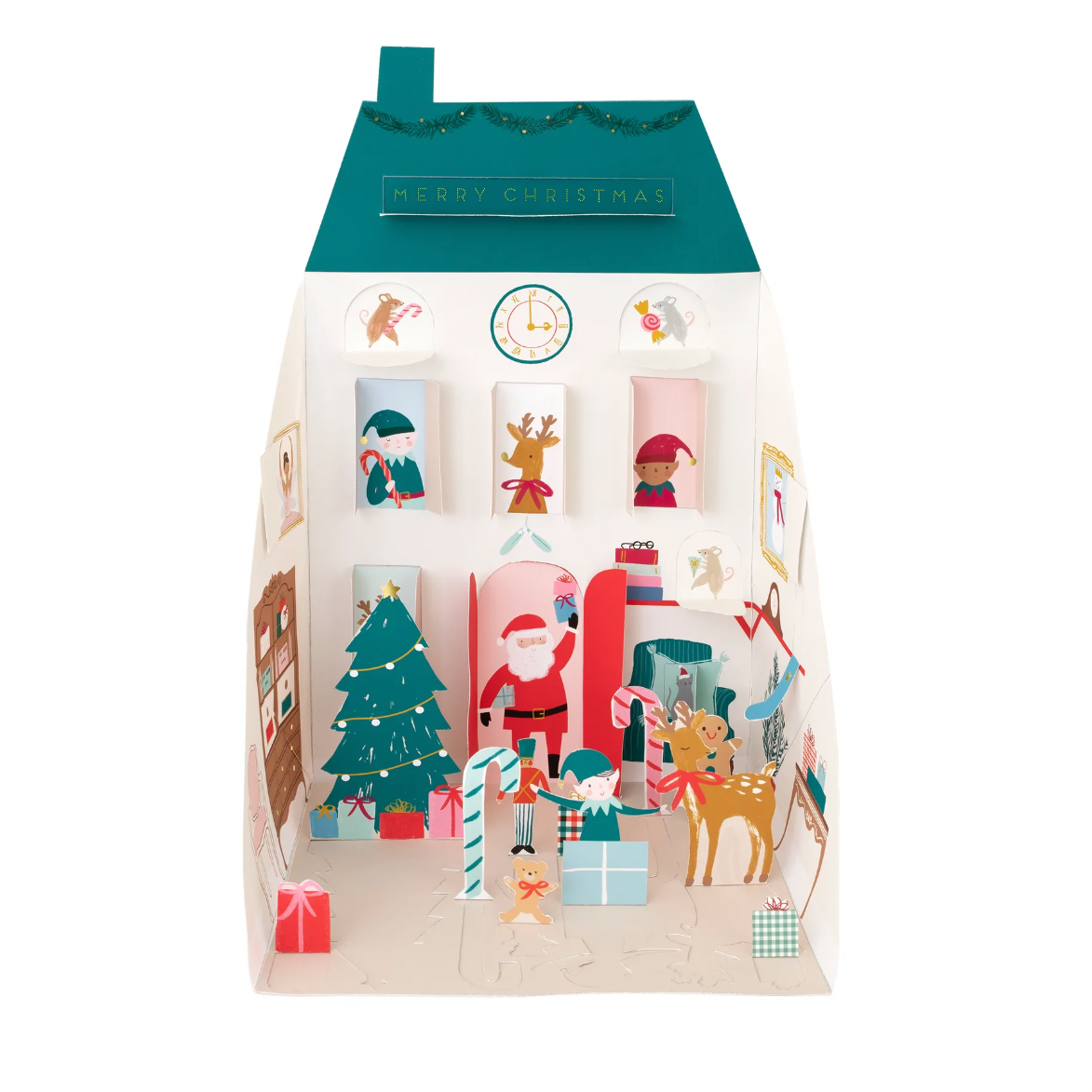 Santa's House Pop Up Advent Calendar