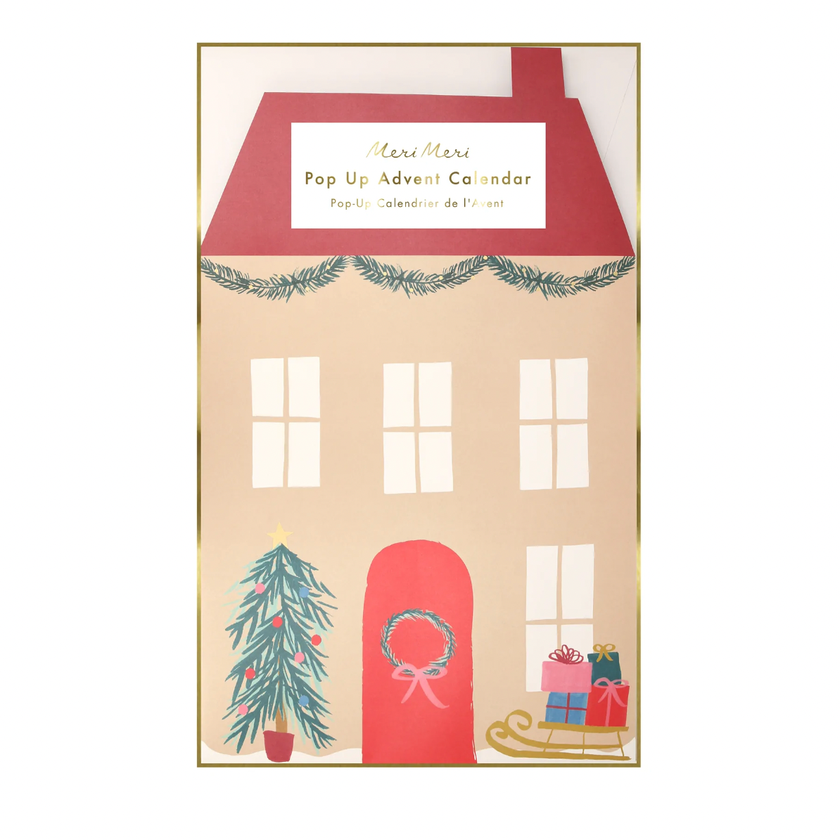 Santa's House Pop Up Advent Calendar