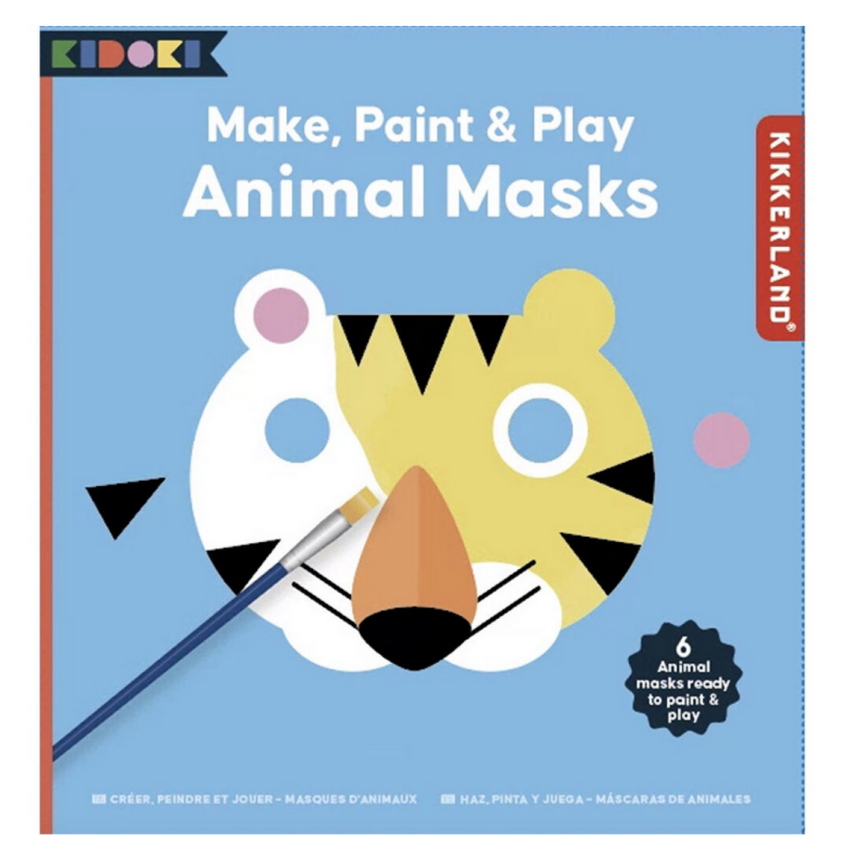 Make, Paint and Play - animal masks (4-6yrs)